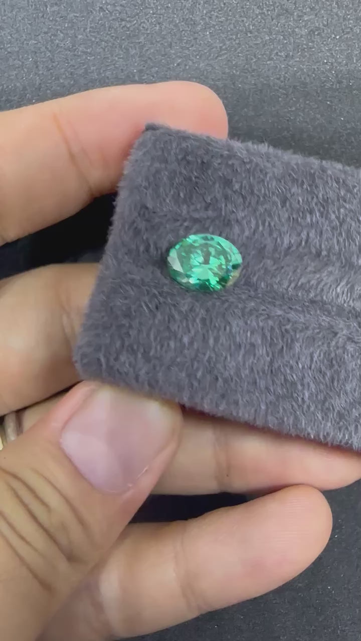綠鑽蛋形