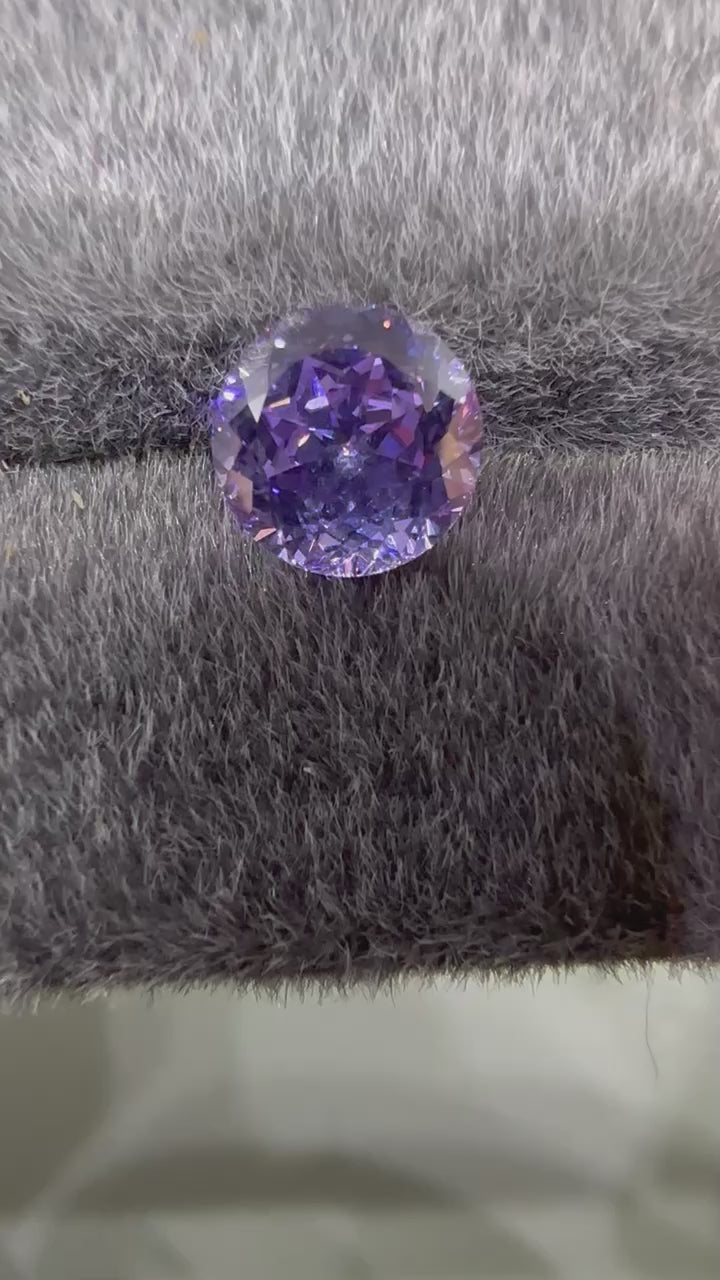 特殊星花切割紫鑽