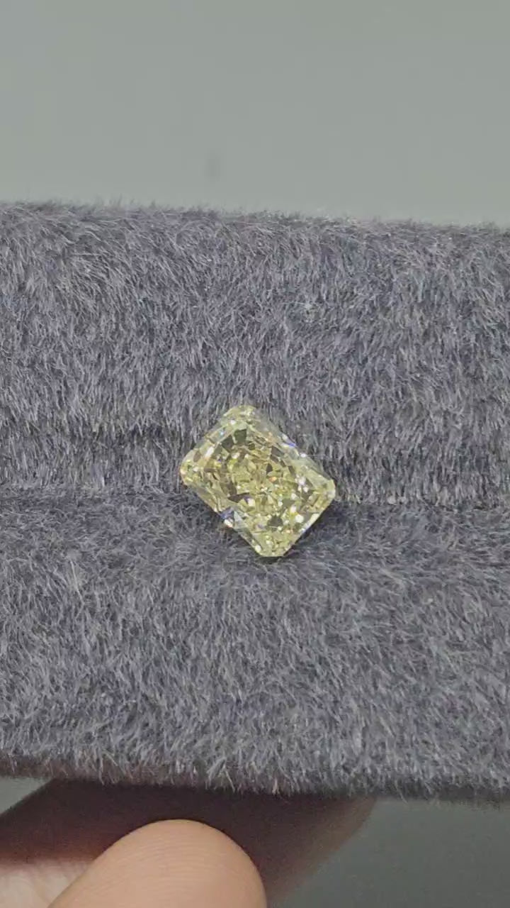 鵝黃色長方雷迪恩