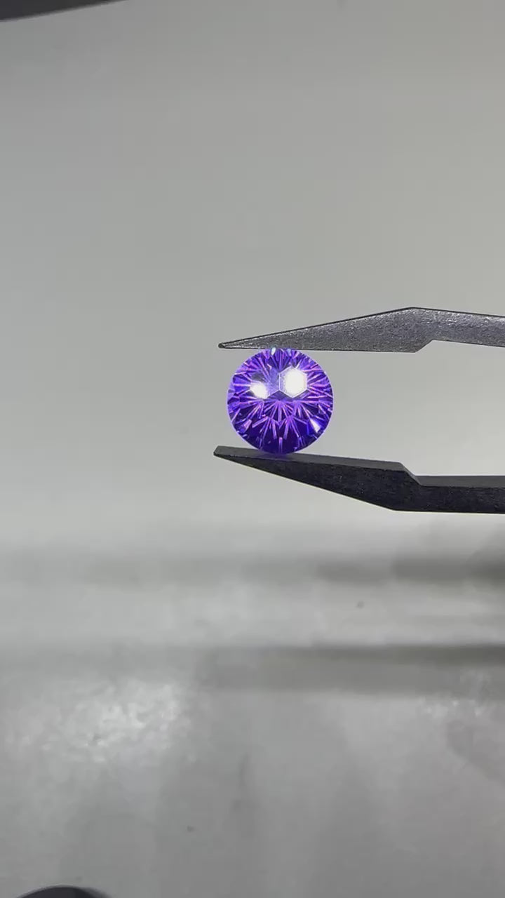 煙花切割幻影藍圓鑽