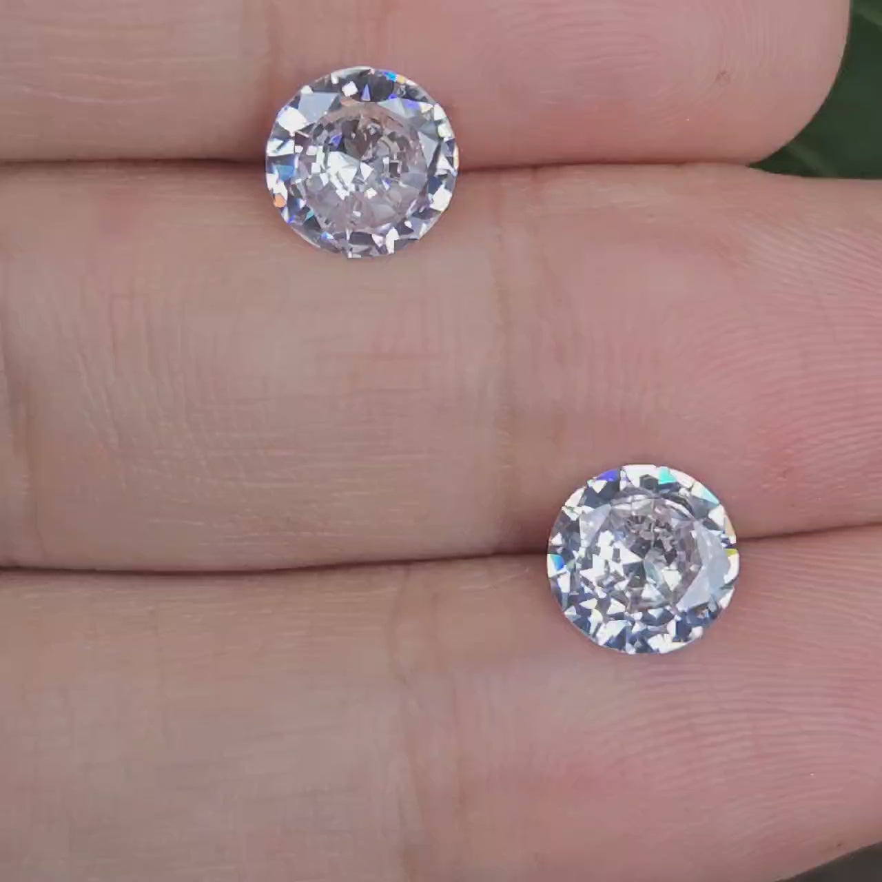 白圓鑽 1.5卡 對裝