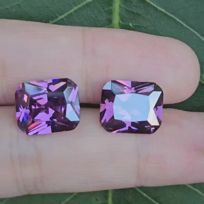 絲綢紫巨鑽對裝(no stock)